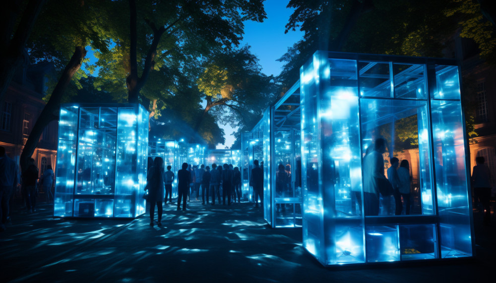 Vivre l’esprit du festival nuit-bleue dans le monde de l’architecture et de la musique
